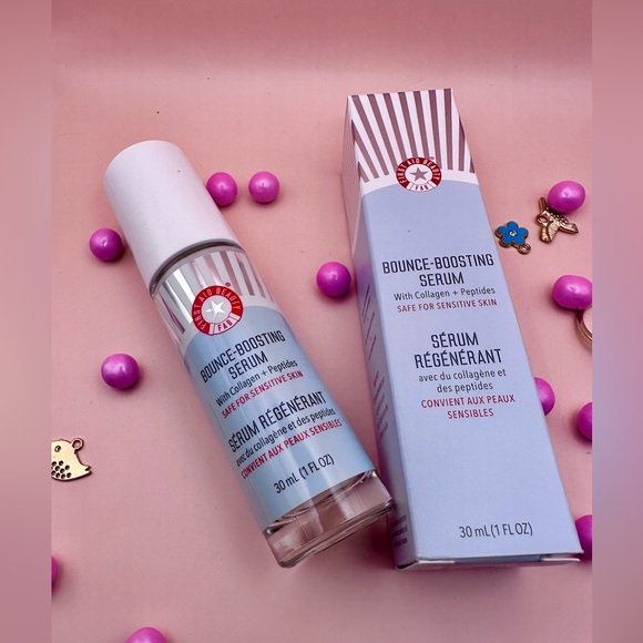 FIRST AID BEAUTY
Bounce-Boosting Serum with Collagen + Peptides NIB - Picture 1 of 11